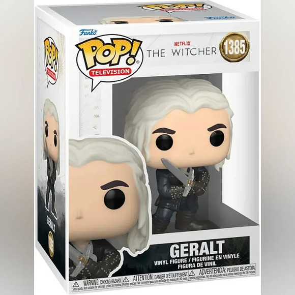 Funko - POP! Television: The Witcher - Geralt - Collectible New In Box - Picture 2 of 7